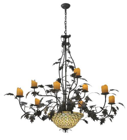 Meyda Tiffany Diamond & Jewel 108705 Chandelier Light - Timeless Bronze