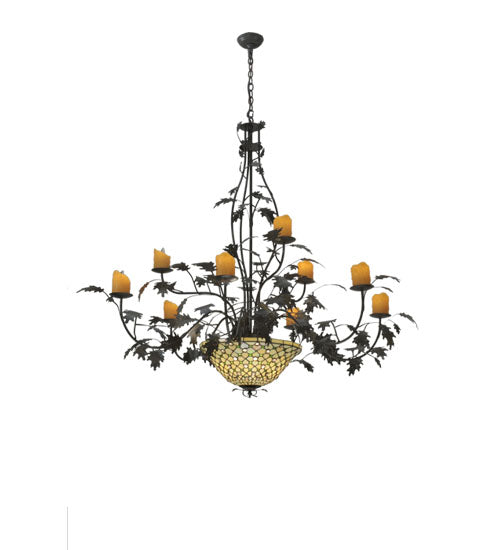 Meyda Tiffany Diamond & Jewel 108705 Chandelier Light - Timeless Bronze
