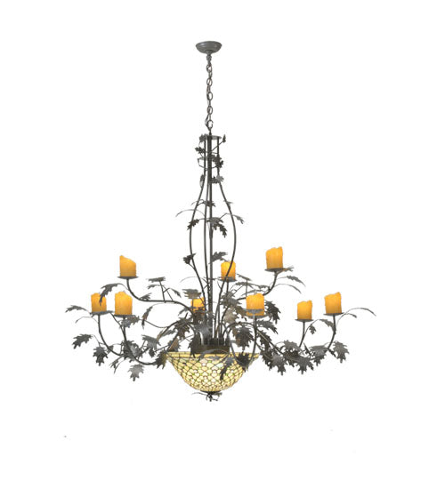 Meyda Tiffany Diamond & Jewel 108705 Chandelier Light - Timeless Bronze