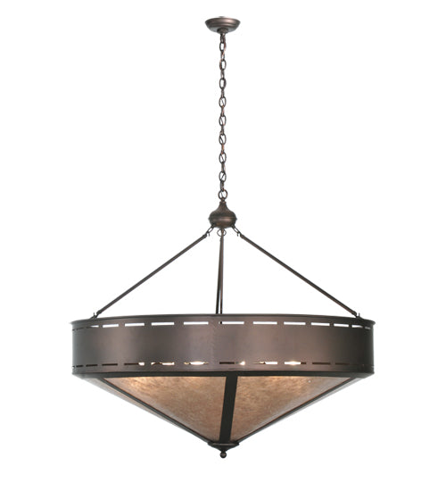 Meyda Tiffany Craftsman 108713 Pendant Light - Mahogany Bronze