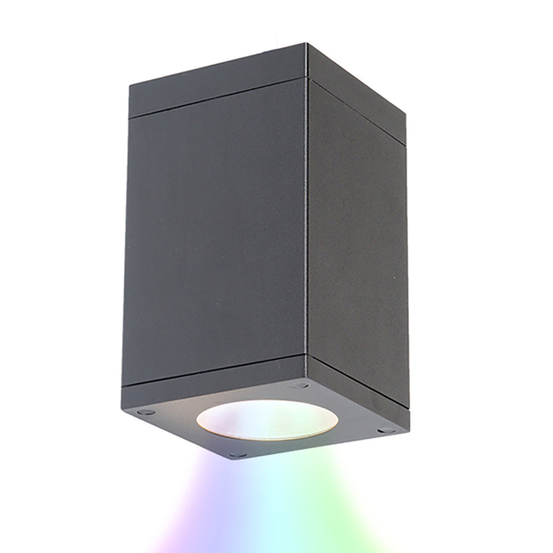 Wac Lighting DC-CD05-F-CC-GH Modern Cube Arch Outdoor Graphite