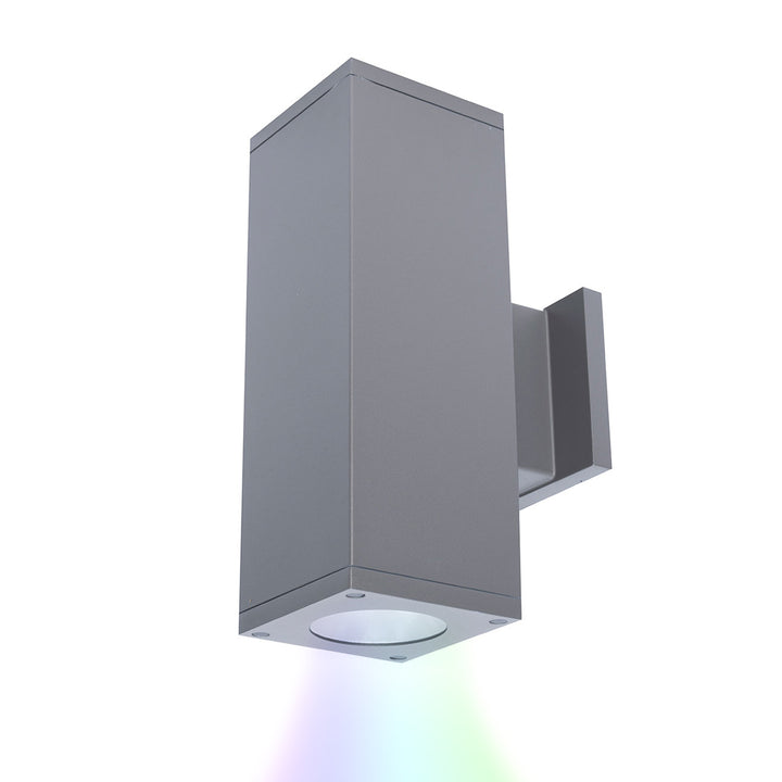 Wac Lighting DC-WD05-NS-CC-GH Modern Cube Arch Outdoor Graphite