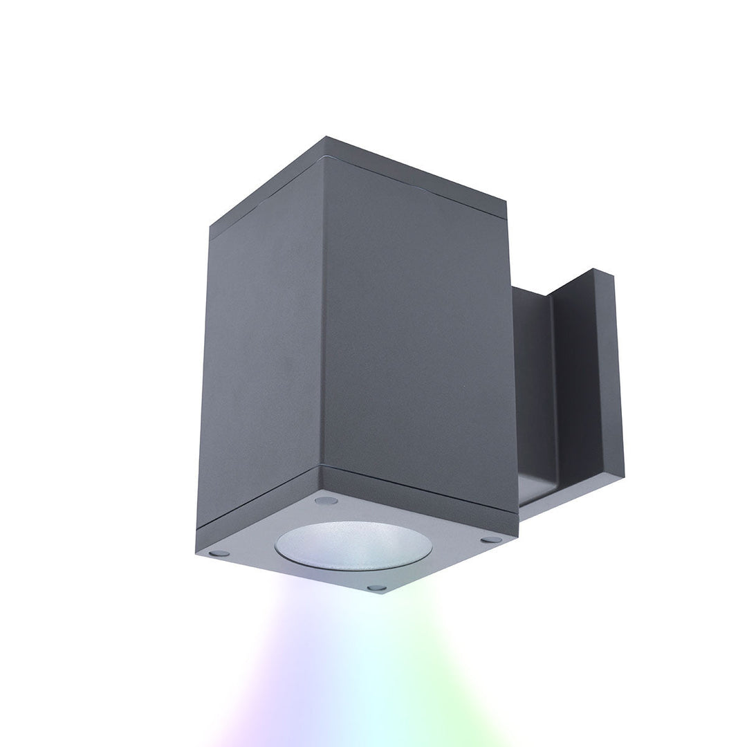 Wac Lighting DC-WS05-FA-CC-GH Modern Cube Arch Outdoor Graphite