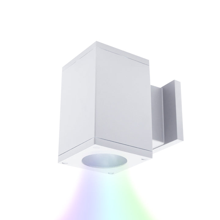 Wac Lighting DC-WS05-FA-CC-WT Modern Cube Arch Outdoor White