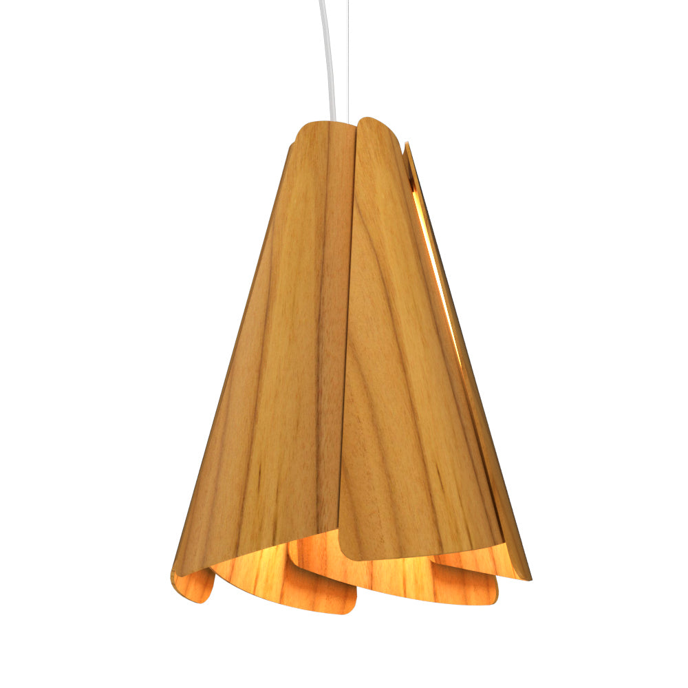 Accord Fuchsia 1363.12 Pendant Light - Teak