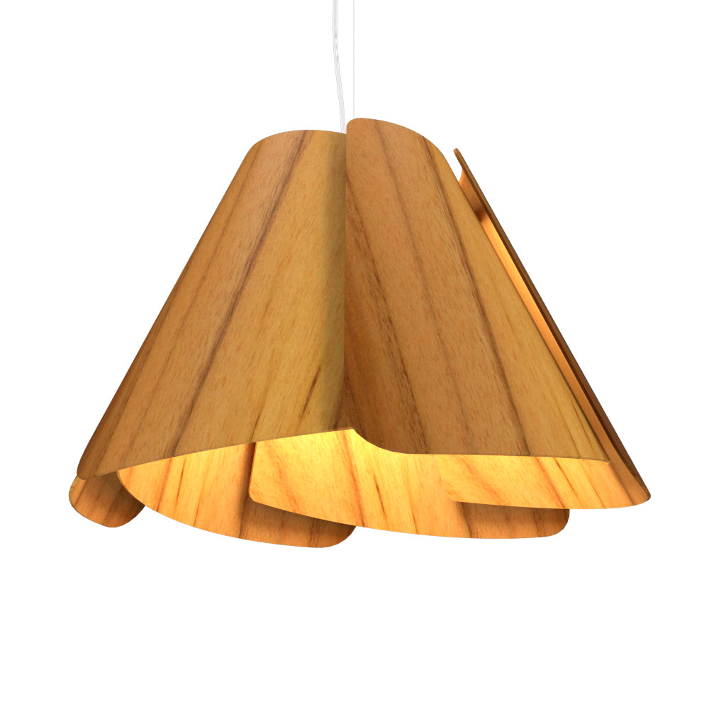 Accord Fuchsia 1364.12 Pendant Light - Teak