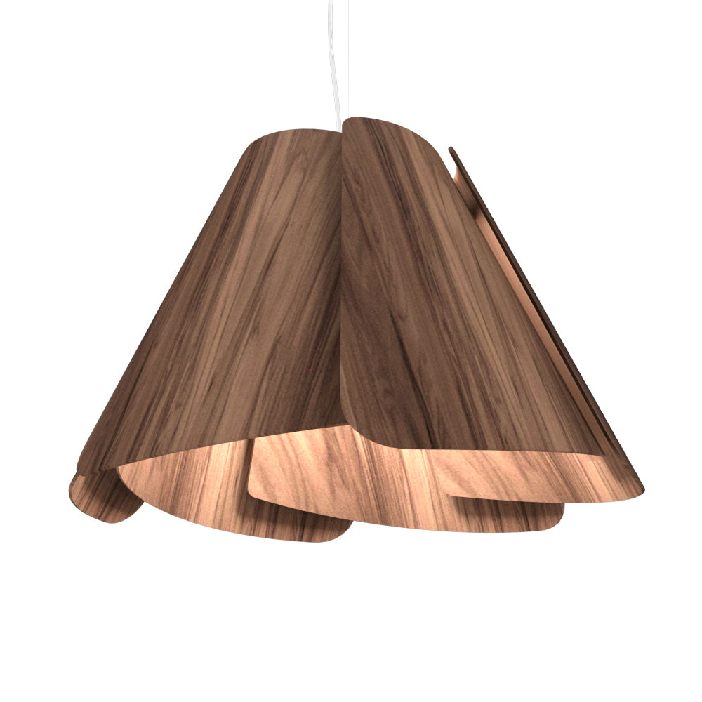 Accord Fuchsia 1364.18 Pendant Light - American Walnut