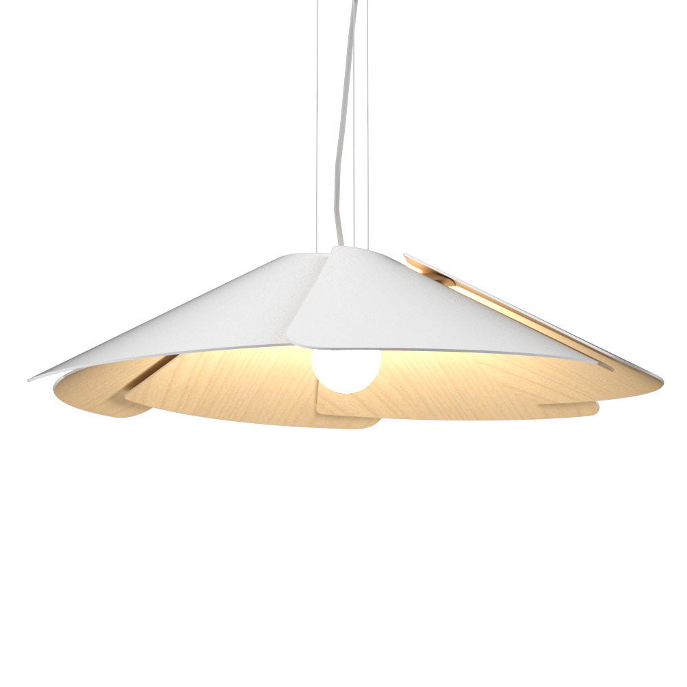 Accord Fuchsia 1365.07 Pendant Light - White