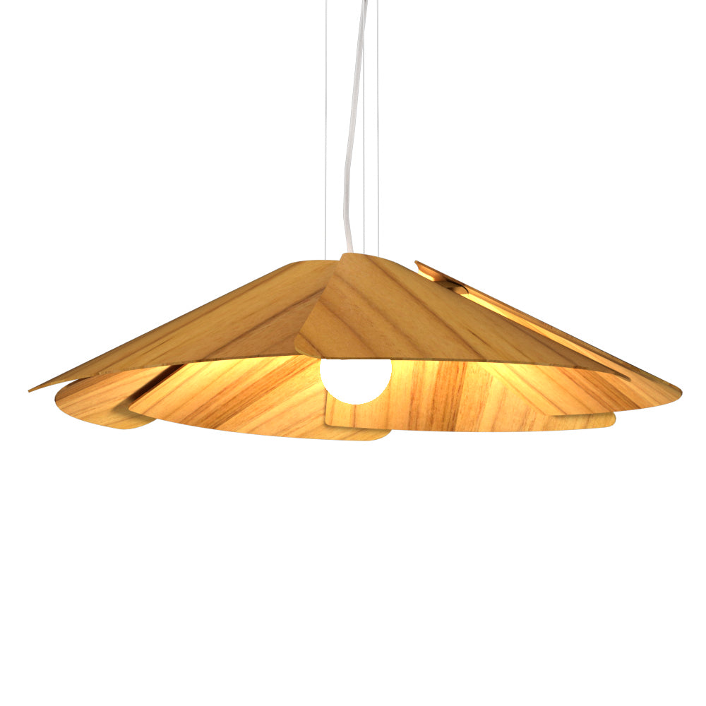 Accord Fuchsia 1365.12 Pendant Light - Teak