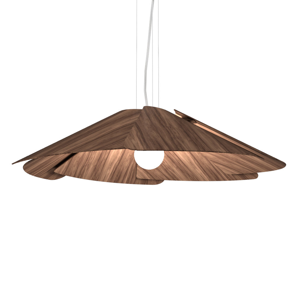 Accord Fuchsia 1365.18 Pendant Light - American Walnut