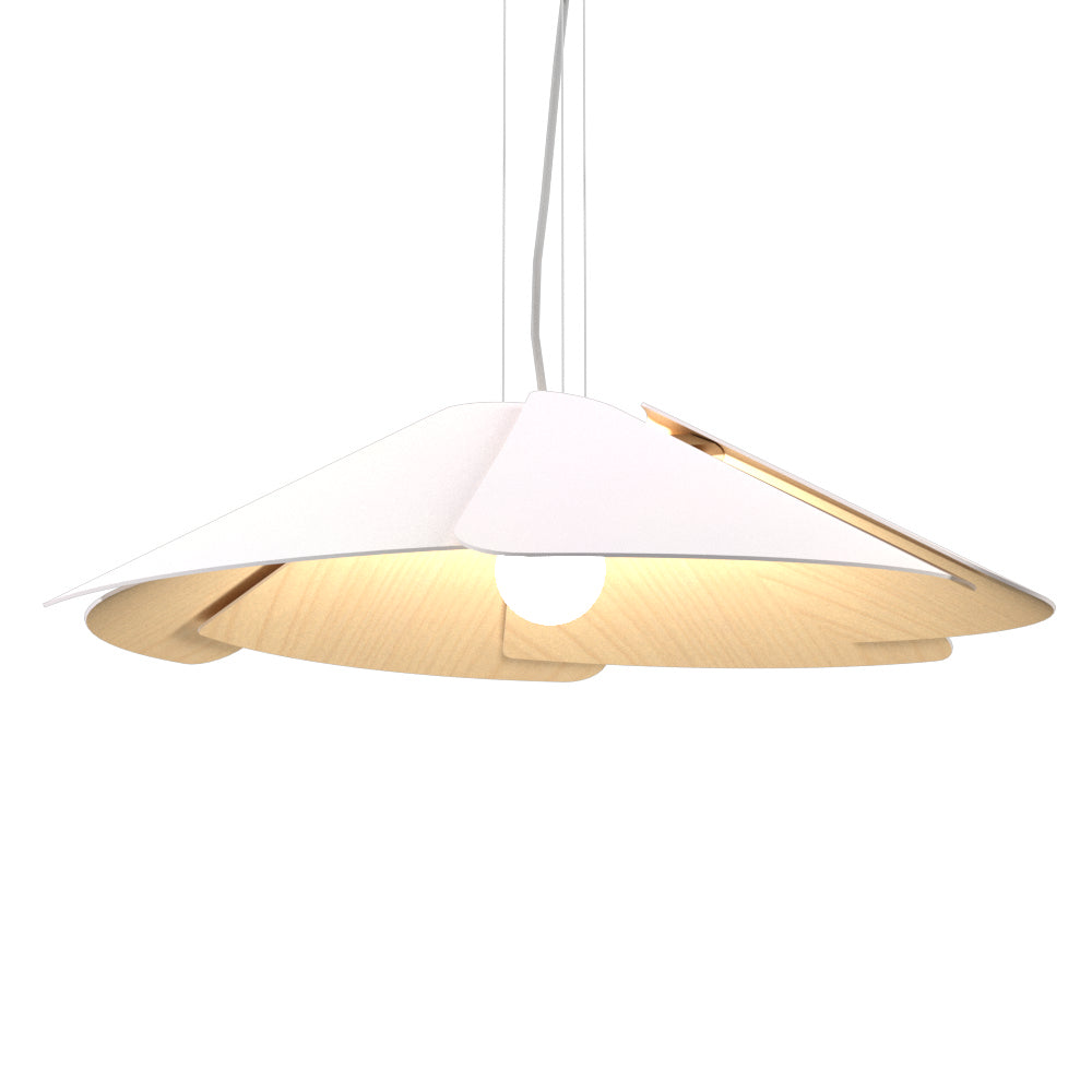 Accord Fuchsia 1365.25 Pendant Light - Iredesent White