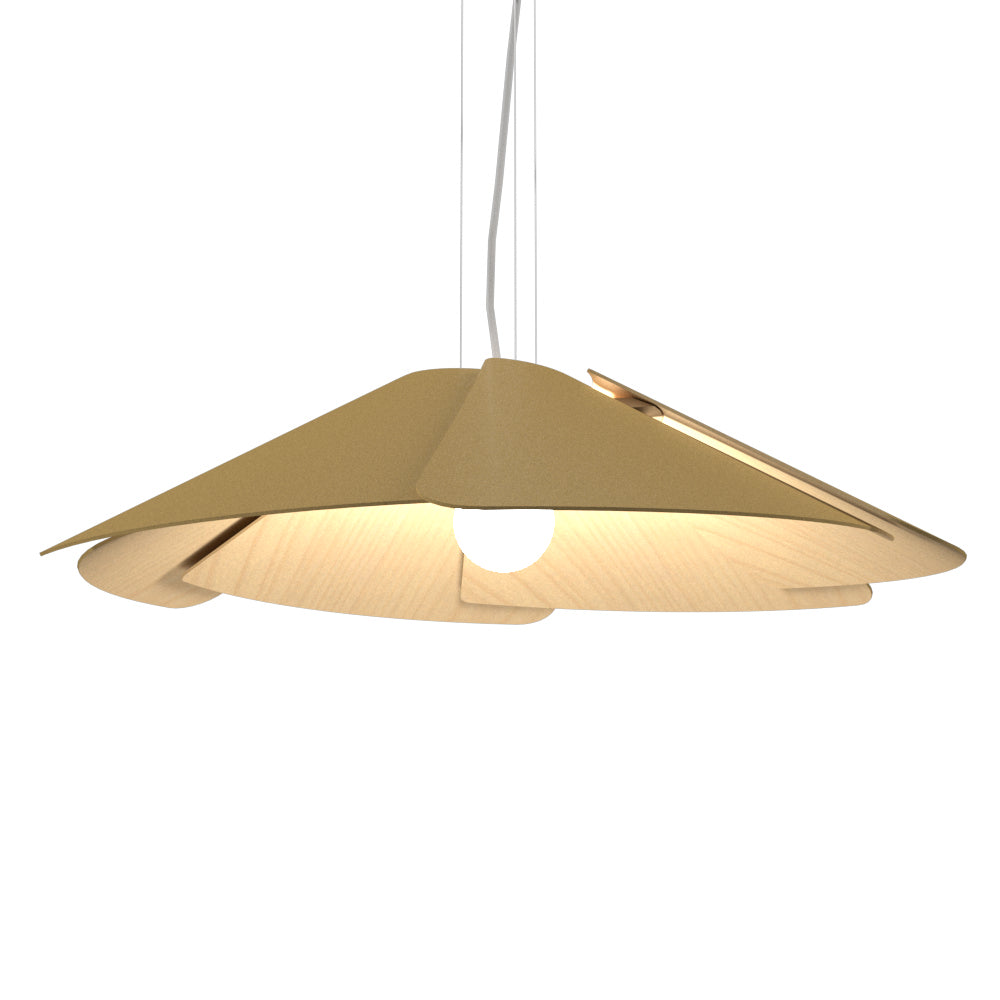 Accord Fuchsia 1365.38 Pendant Light - Pale Gold