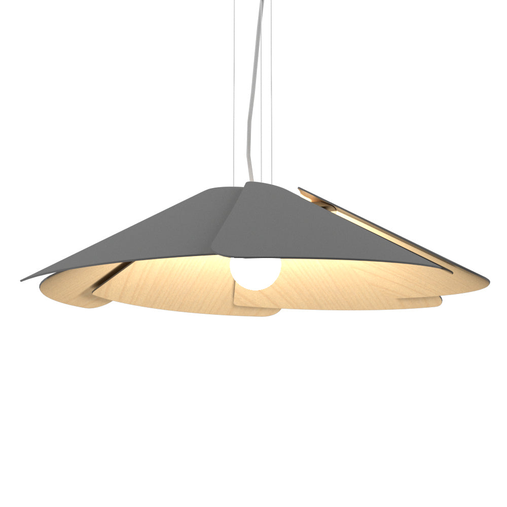 Accord Fuchsia 1365.39 Pendant Light - Lead Grey