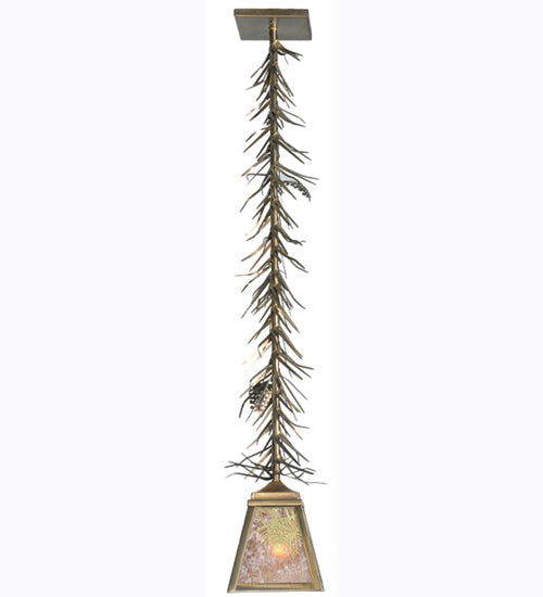 Meyda Tiffany Winter Pine 108843 Pendant Light - Antique Copper