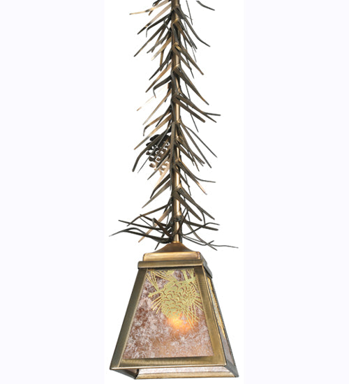 Meyda Tiffany Winter Pine 108843 Pendant Light - Antique Copper
