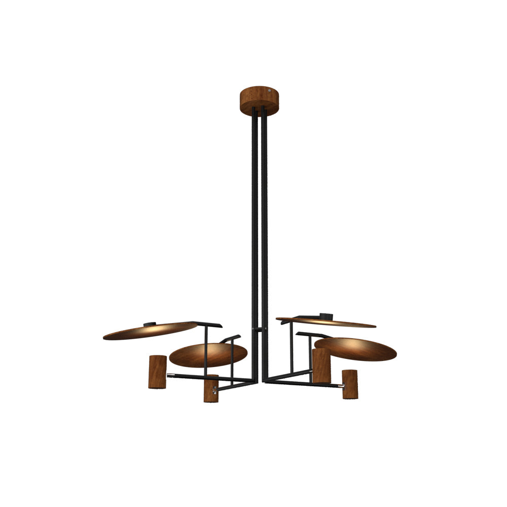 Accord Dot 1419.06 Chandelier Light - Imbuia