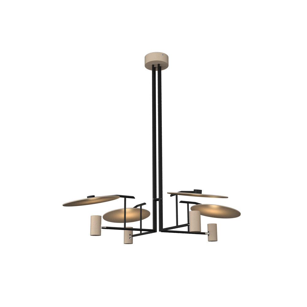 Accord Dot 1419.15 Chandelier Light - Cappuccino