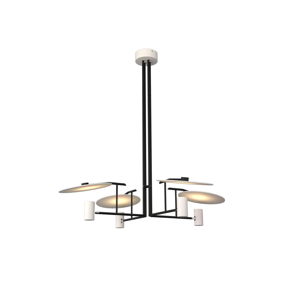 Accord Dot 1419.25 Chandelier Light - Iredesent White