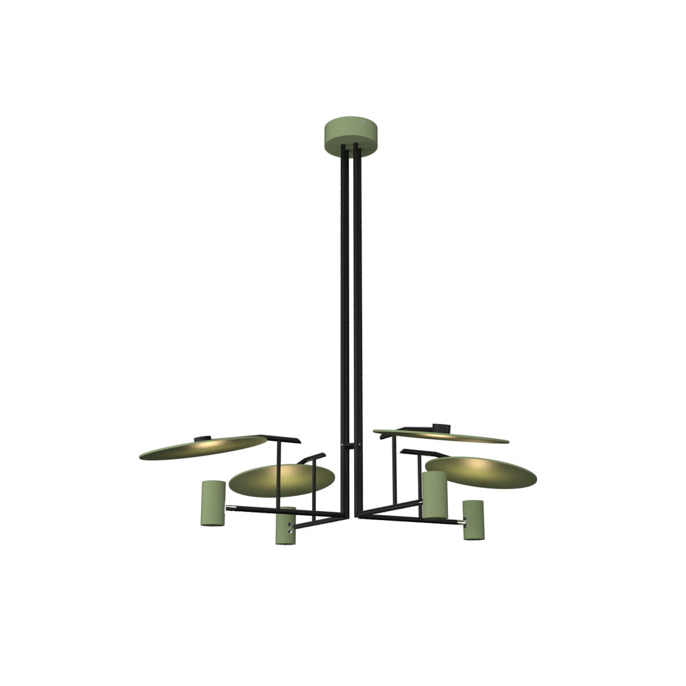 Accord Dot 1419.30 Chandelier Light - Olive Green
