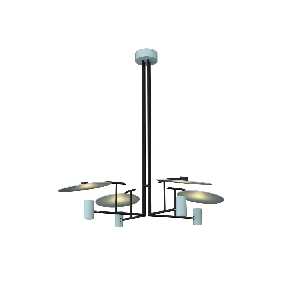 Accord Dot 1419.40 Chandelier Light - Satin Blue