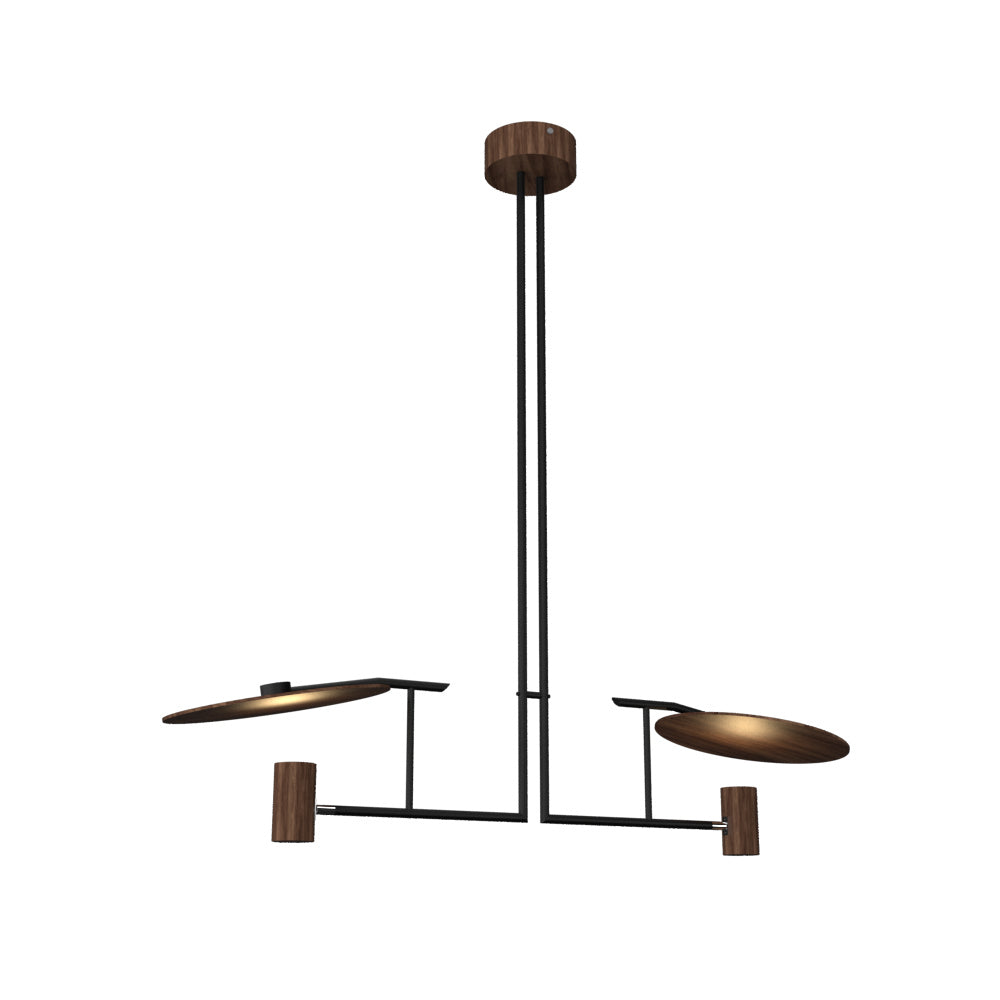 Accord Dot 1421.18 Pendant Light - American Walnut