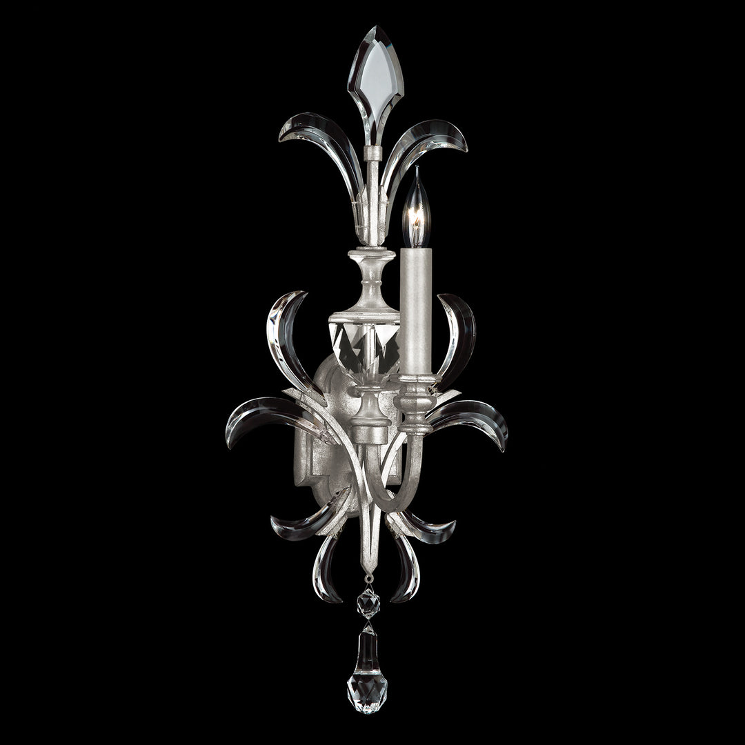 Fine Art Beveled Arcs 704950-SF4 Wall Light - Silver Leaf