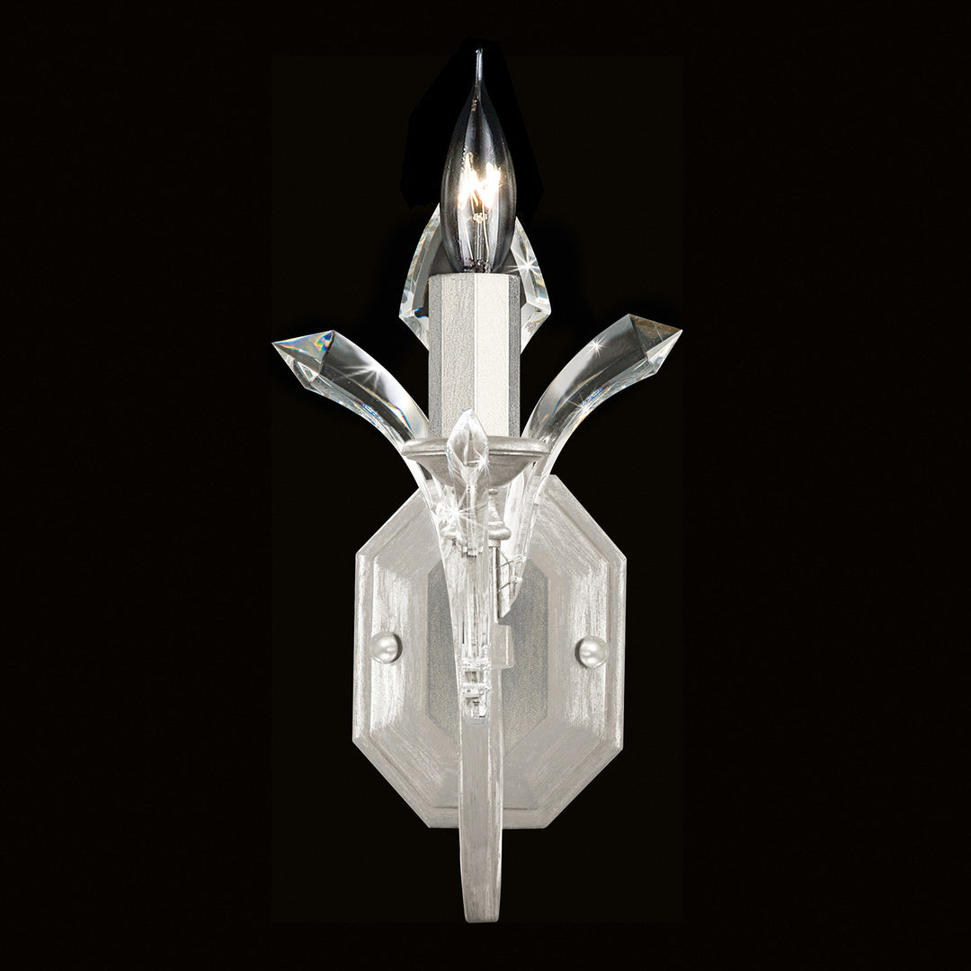 Fine Art Beveled Arcs 705050-SF4 Wall Light - Silver Leaf
