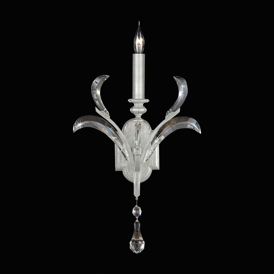 Fine Art Beveled Arcs 705150-SF4 Wall Light - Silver Leaf