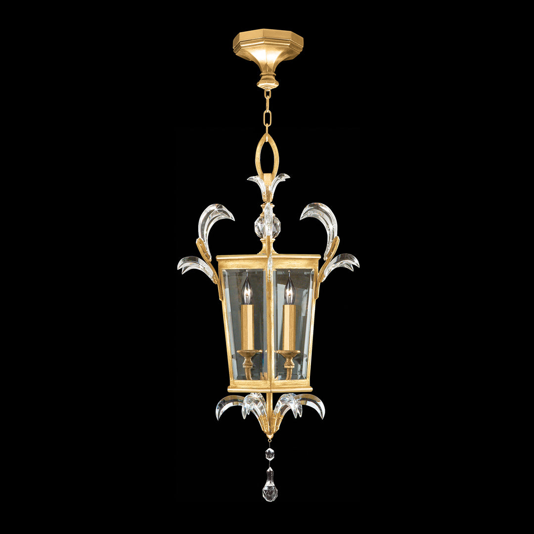 Fine Art Beveled Arcs 705440-SF3 Pendant Light - Gold Leaf