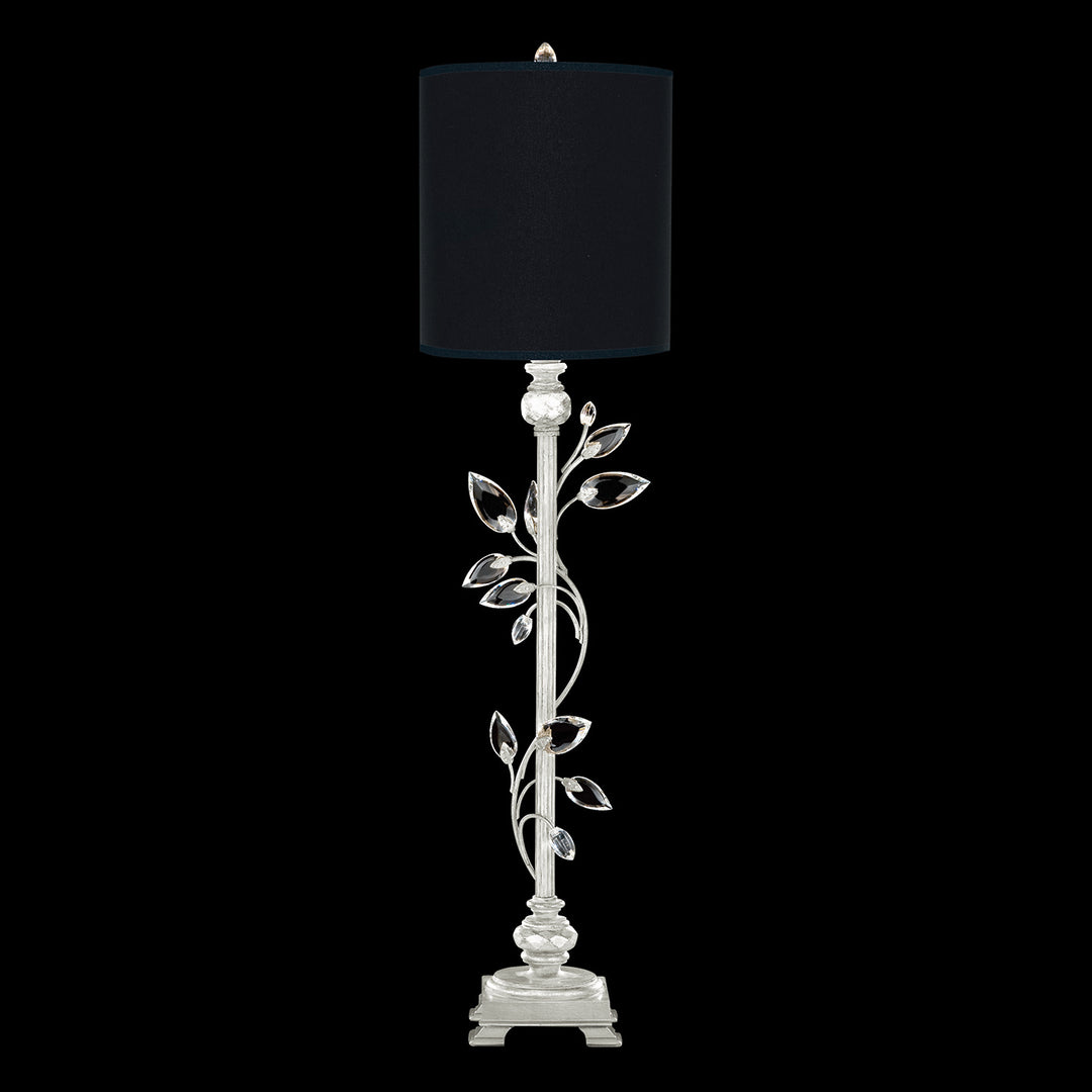 Fine Art Lighting 752915-SF42 Crystal Laurel One Light Console Lamp Lamp Pewter, Nickel, Silver