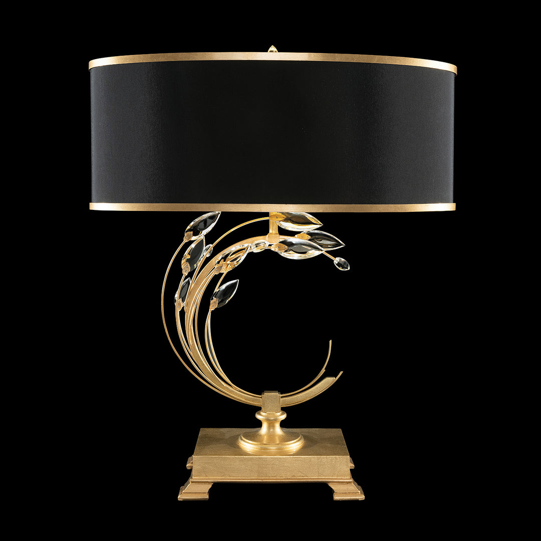 Fine Art Lighting 758610-SF34 Crystal Laurel One Light Table Lamp Lamp Gold, Champ, Gld Leaf