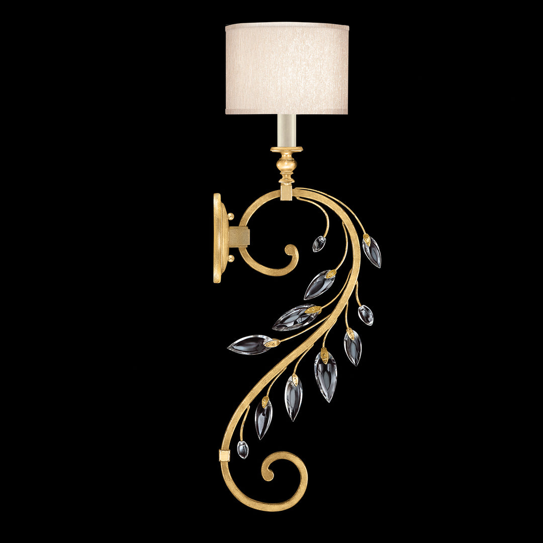 Fine Art Crystal Laurel 774650-SF33 Wall Light - Gold Leaf