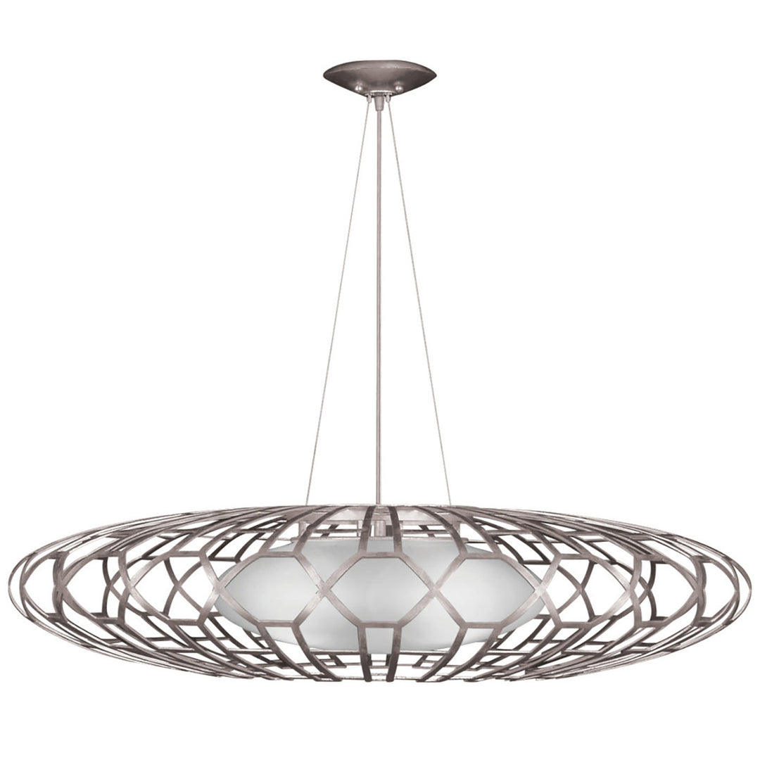Fine Art Allegretto 798540-SF4 Chandelier Light - Silver Leaf