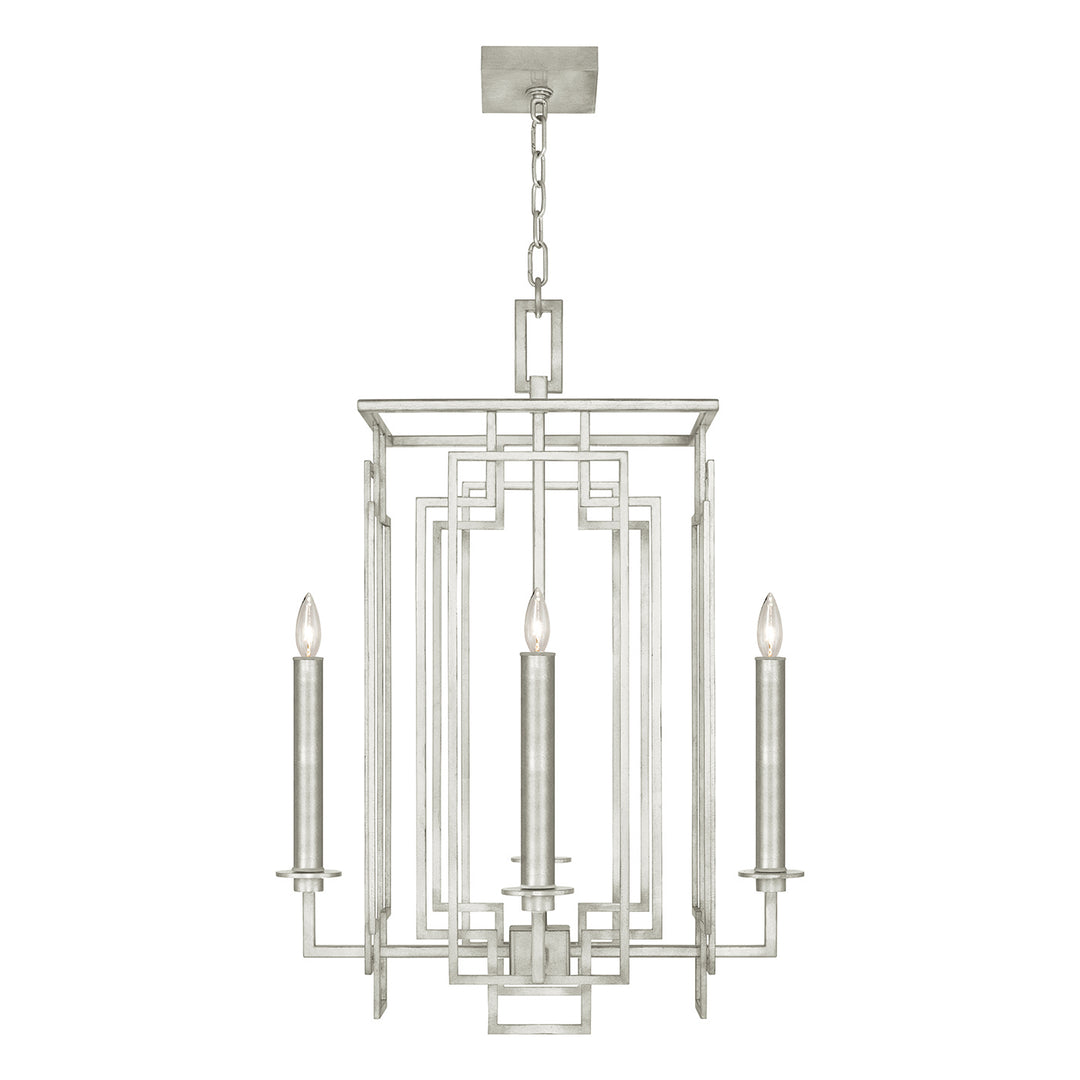 Fine Art Cienfuegos 889040-SF4 Pendant Light - Silver Leaf