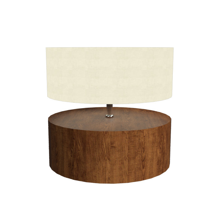 Accord Lighting 145.06 Cylindrical Led Table Lamp Lamp Wood/Stone/Naturals