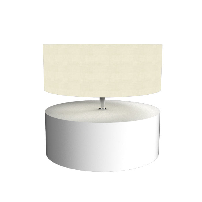 Accord Lighting 145.07 Cylindrical Led Table Lamp Lamp White
