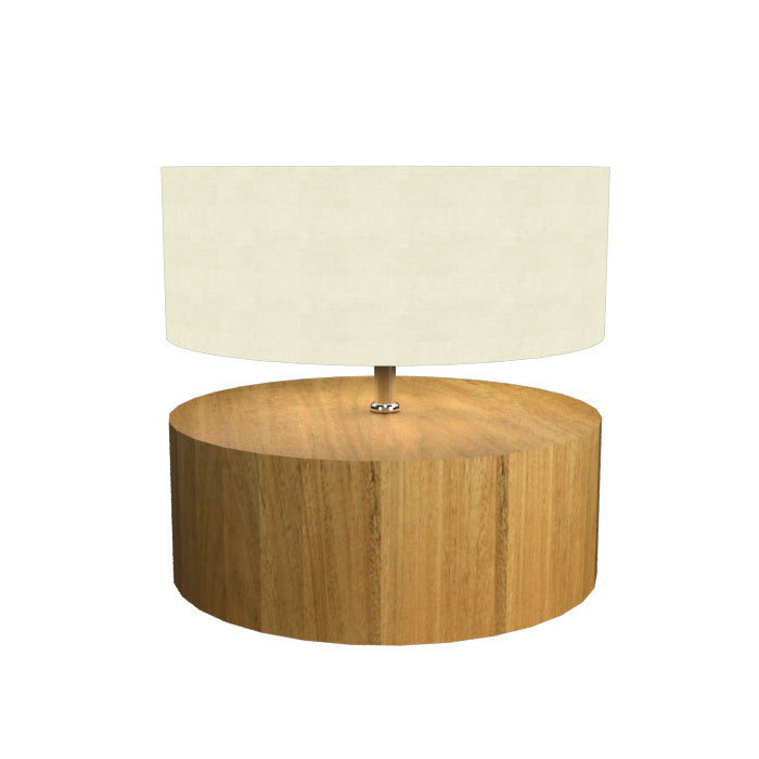 Accord Lighting 145.09 Cylindrical Led Table Lamp Lamp Wood/Stone/Naturals