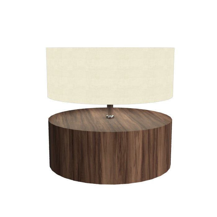 Accord Lighting 145.18 Cylindrical Led Table Lamp Lamp Wood/Stone/Naturals