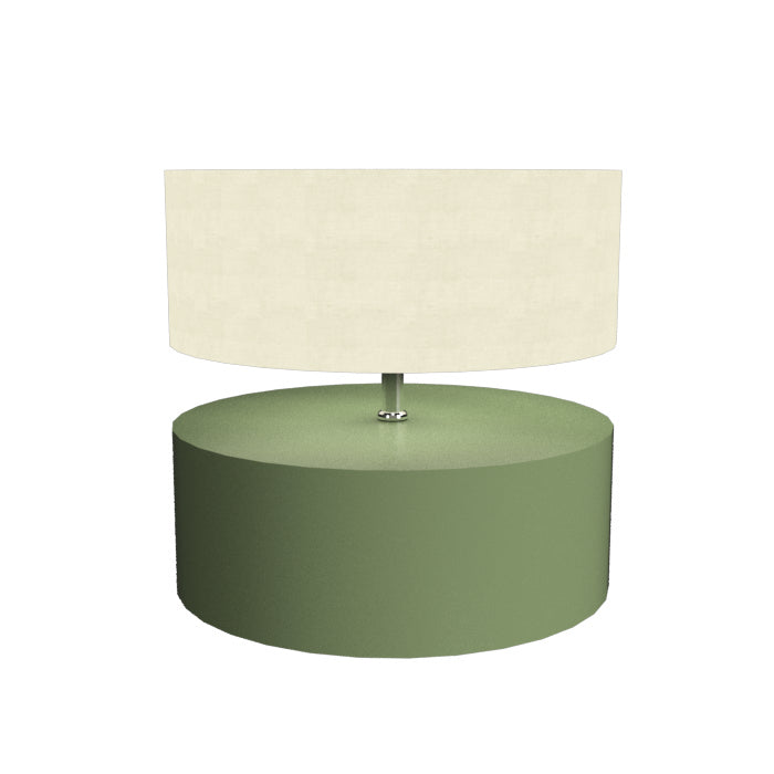 Accord Lighting 145.30 Cylindrical Led Table Lamp Lamp Verde