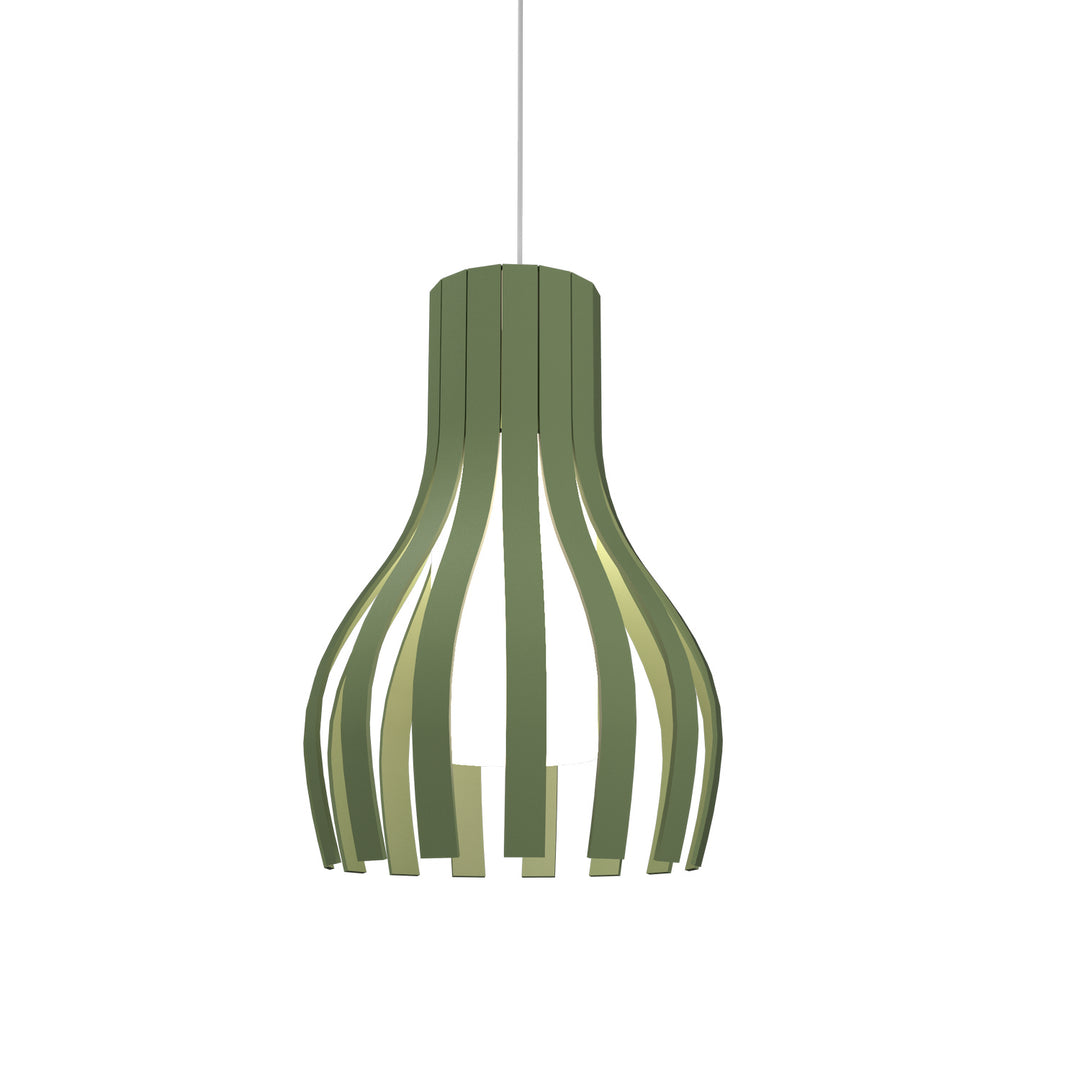 Accord Barrel 269.30 Pendant Light - Olive Green