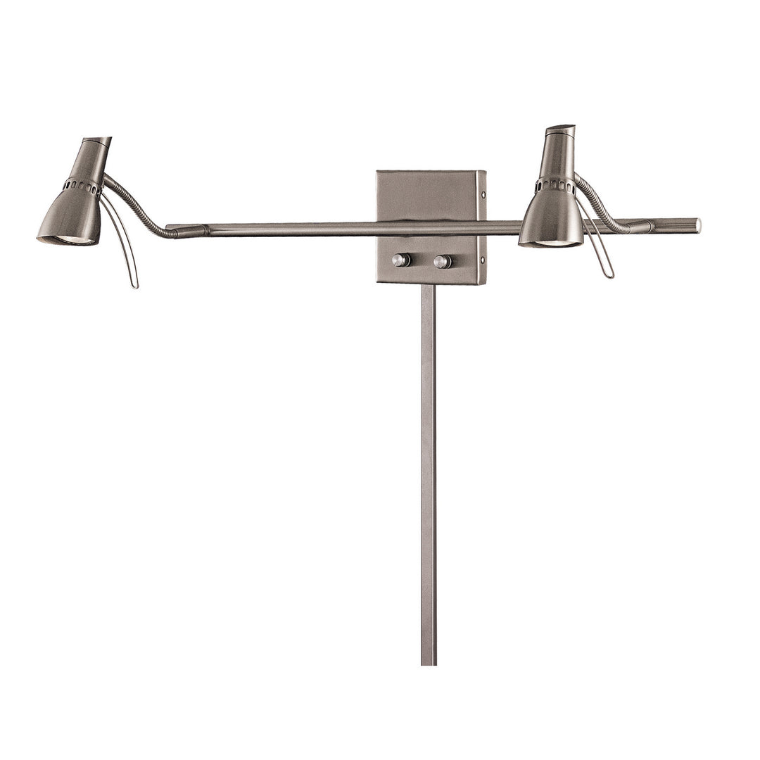 George Kovacs Lighting P4400-084-L Save Your Marriage Led Wall Lamp Lamp Pewter, Nickel, Silver