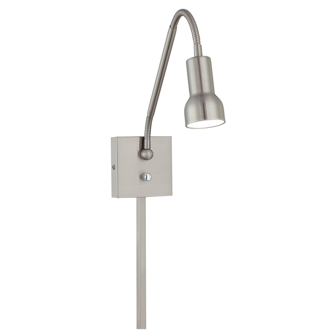 George Kovacs Lighting P4401-084-L Save Your Marriage Led Wall Lamp Lamp Pewter, Nickel, Silver