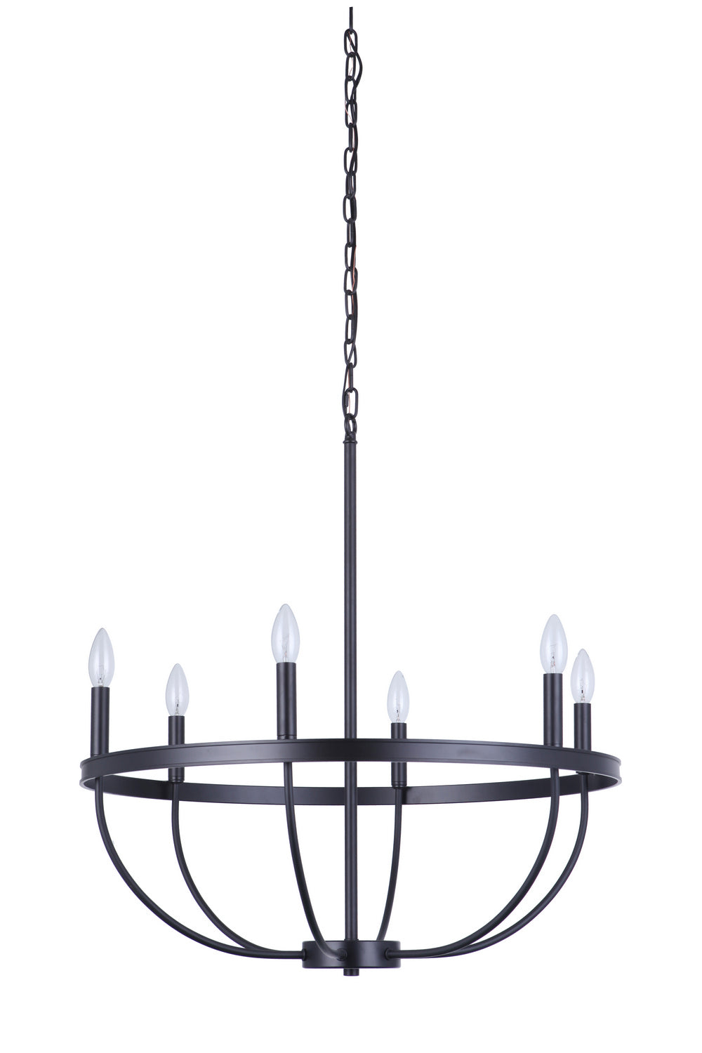 Mariana 560608 Chandelier Light - Matte Black