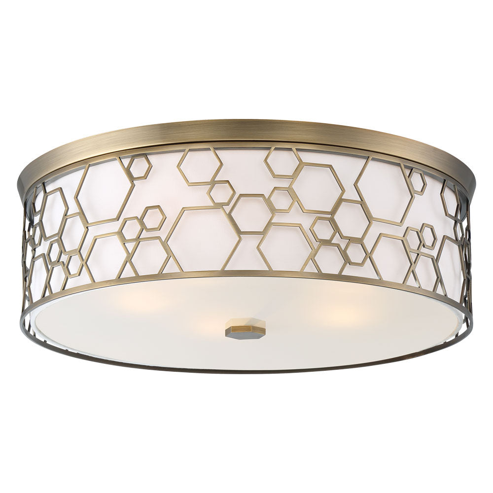 Minka-Lavery 1845-108-L Ceiling Light - Polished Satin Brass