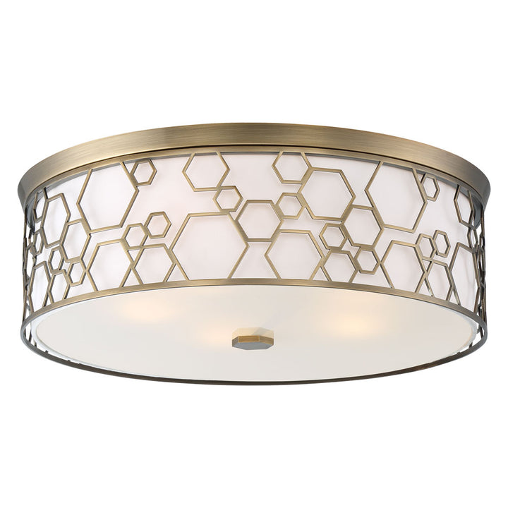 Minka-Lavery 1845-108-L Ceiling Light - Polished Satin Brass