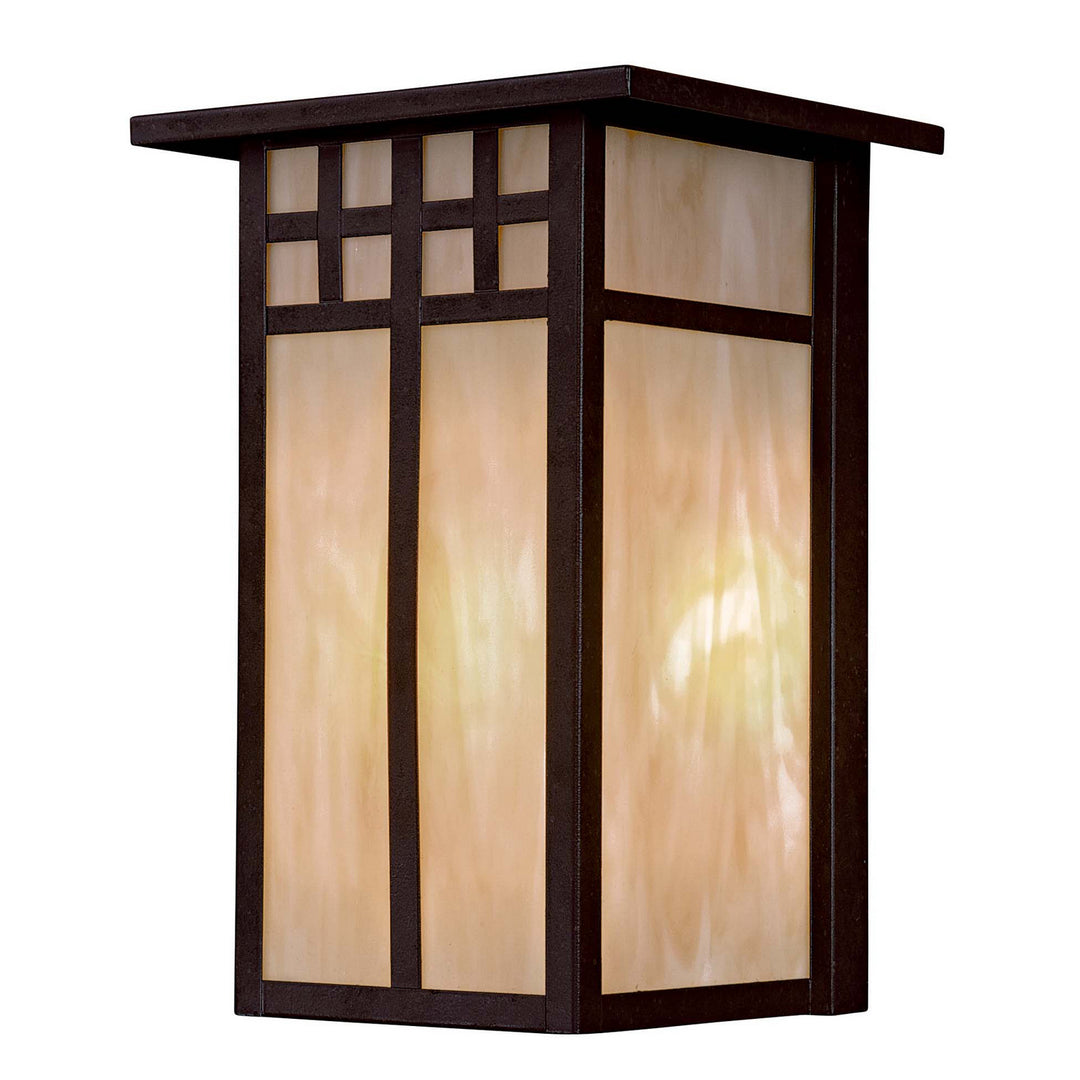 Minka-Lavery Lighting 8602-A179 Scottsdale Ii One Light Outdoor Wall Mount Outdoor Bronze / Dark