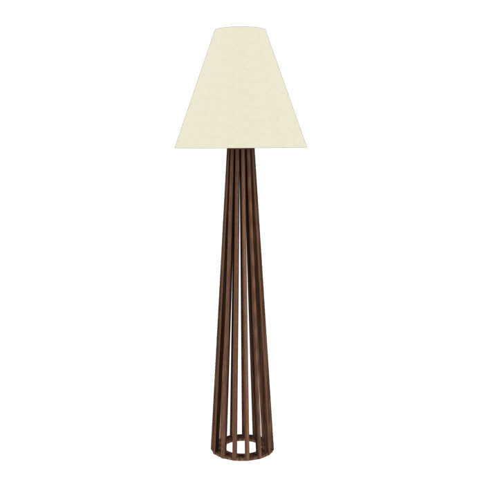 Accord Lighting 361.18 Slatted Led Floor Lamp Lamp Wood/Stone/Naturals