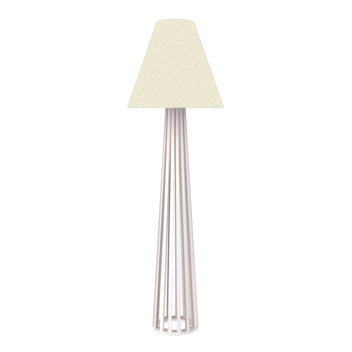 Accord Lighting 361.25 Slatted Led Floor Lamp Lamp White