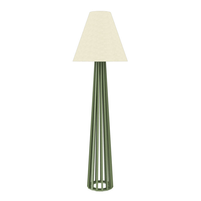 Accord Lighting 361.30 Slatted Led Floor Lamp Lamp Verde