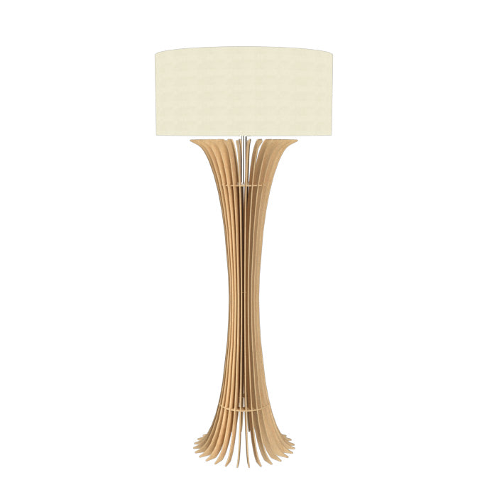 Accord Lighting 363.34 Stecche Di Legno Led Floor Lamp Lamp Gold, Champ, Gld Leaf